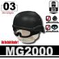 Preview: Minifig Cat MG2000 Stahlhelm mit taktischer Brille