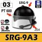 Preview: Minifig Cat SRG-9A3 Riot Stahlhelm