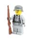 Preview: Deutscher Soldat mit Karabiner aus LEGO® Steinen (WW2)