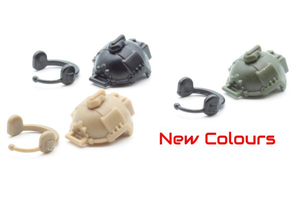 Minifig Cat BK1XL Helmet with Headset