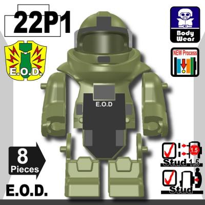 Minifig.Cat EOD Bombenschutzanzug