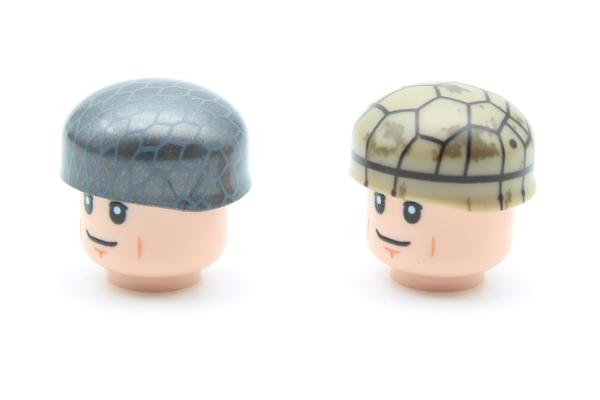 WW2 German Paratrooper Helmet with Printing