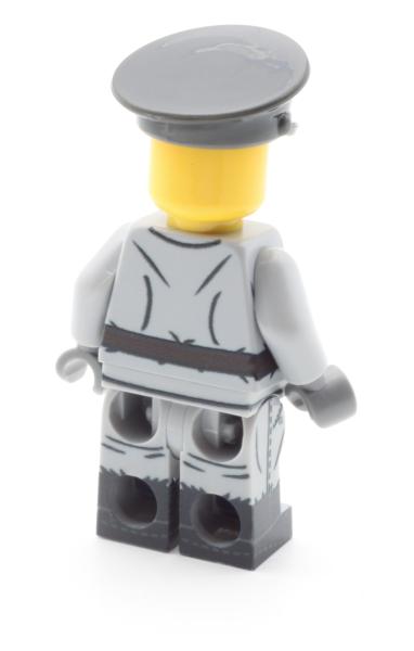 Deutscher Offizier mit BrickArms Luger und Weste aus LEGO® Steinen