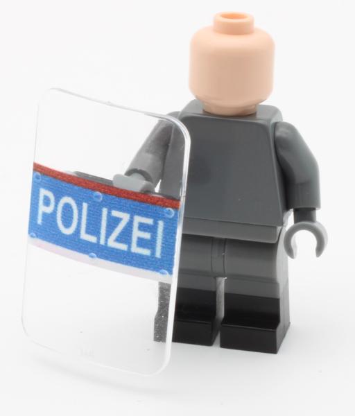 Minifig Cat Riot Shield N5 "Polizei"