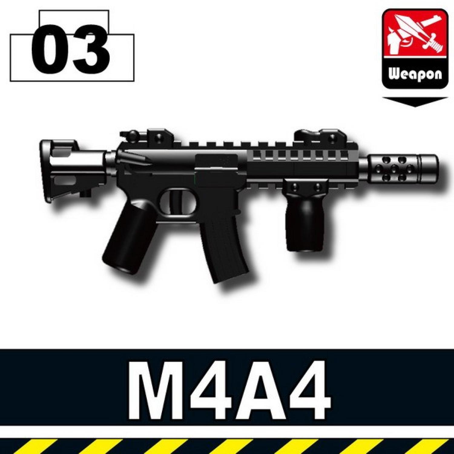 Minifig Cat M4A4 Carbine