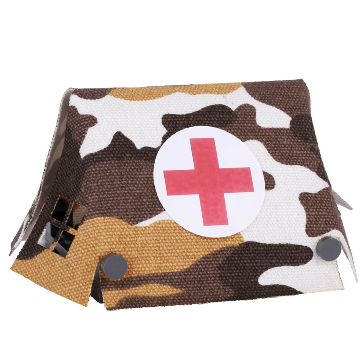 Military Tent in Winter Camo Pattern 2 (Remaining Stock)
