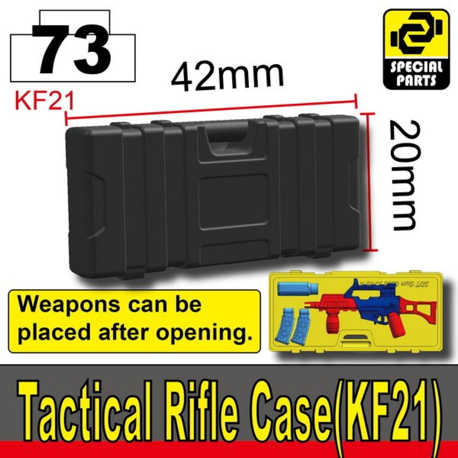 Minifig Cat Rifle Case