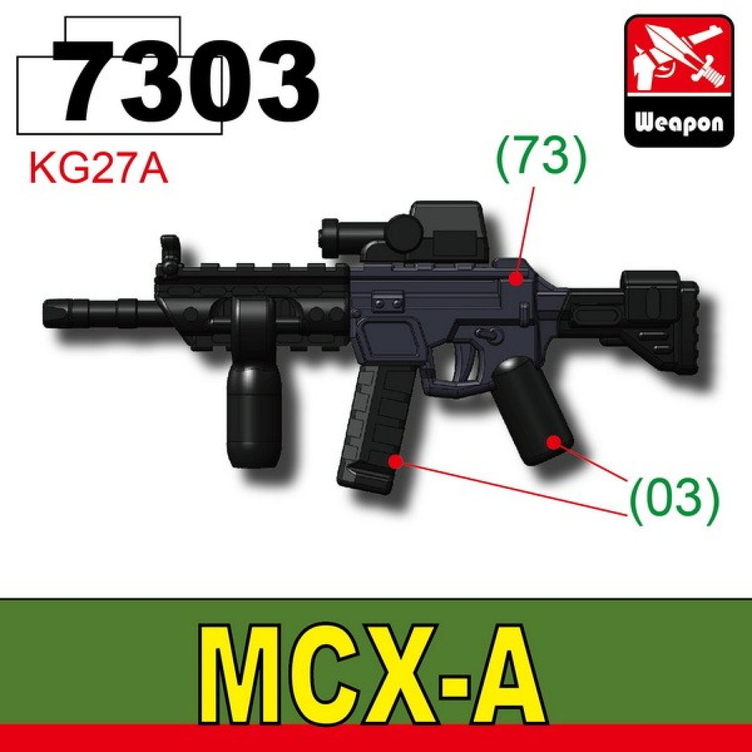 Minifig Cat MCX-A, dismountable