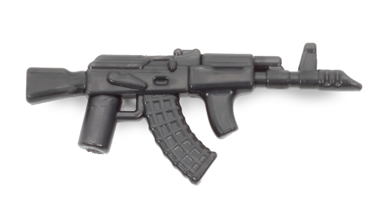 BrickArms AK-47 Romy Sturmgewehr, kompatibel mit LEGO® Figuren