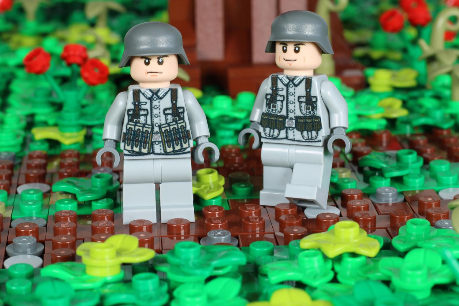 Deutsches Soldatenset - 2 Figuren