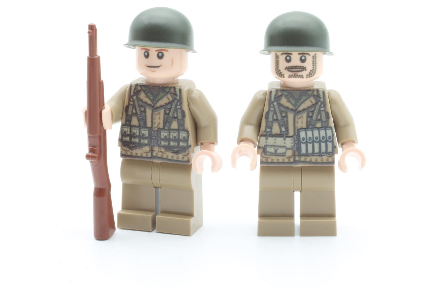 US MG-Stellung mit M1919