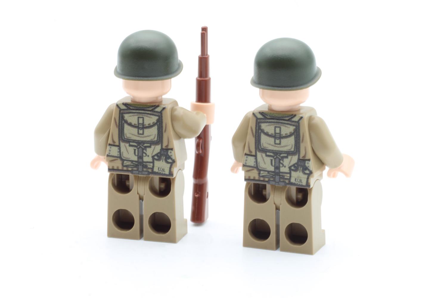 US MG-Stellung mit M1919