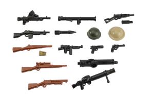 Minifig.Cat WW2 M2 Maschinengewehr mit Dreibein Waffe für LEGO® Figuren 