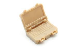 Minifig Cat Military Computer