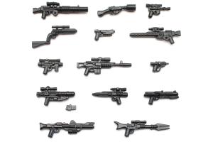BrickArms Star Wars™ Blaster Stellar Waffenset V3, kompatibel mit LEGO® Star Wars™ Figuren