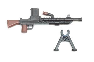 WW2 Czechoslovakian ZBvz.-26 LMG with bipod